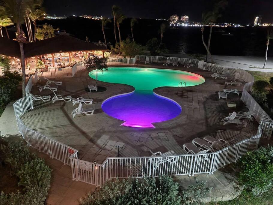 Superbe Studio Lumineux, Vue Sur Piscine Et Mer Baie Nettle Εξωτερικό φωτογραφία