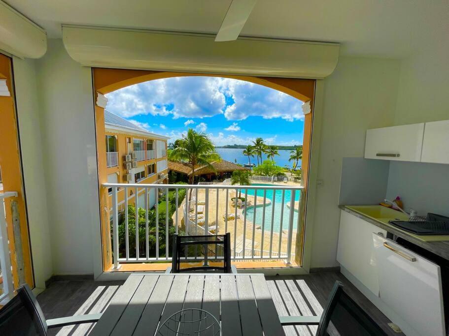 Superbe Studio Lumineux, Vue Sur Piscine Et Mer Baie Nettle Εξωτερικό φωτογραφία
